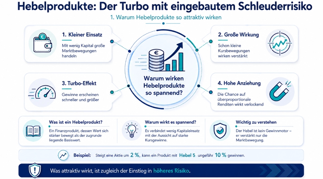 Das macht Hebelprodukte wirklich attraktiv